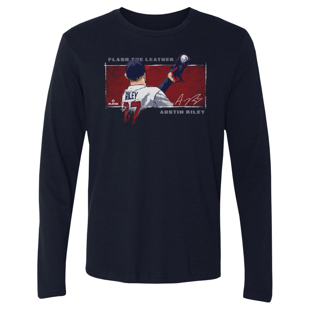 Austin Riley Atlanta Flash The Leather WHT