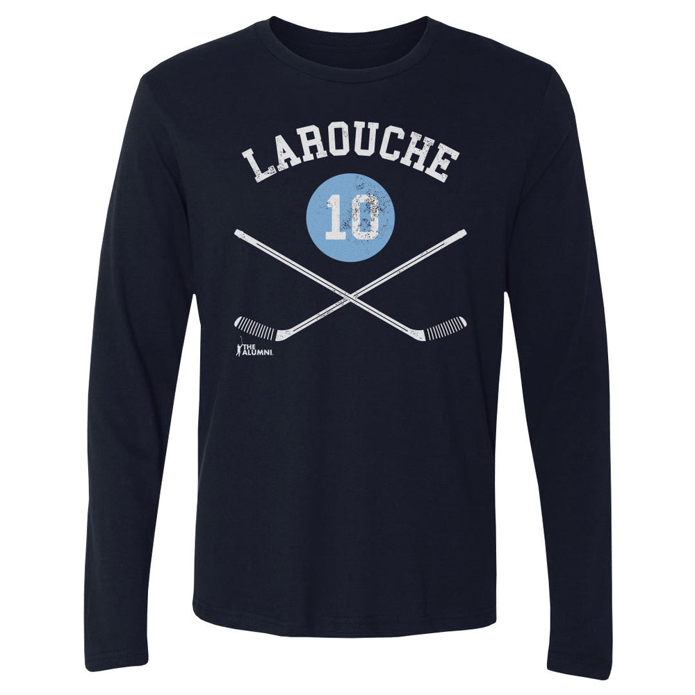 Pierre Larouche Pittsburgh 10 Sticks WHT