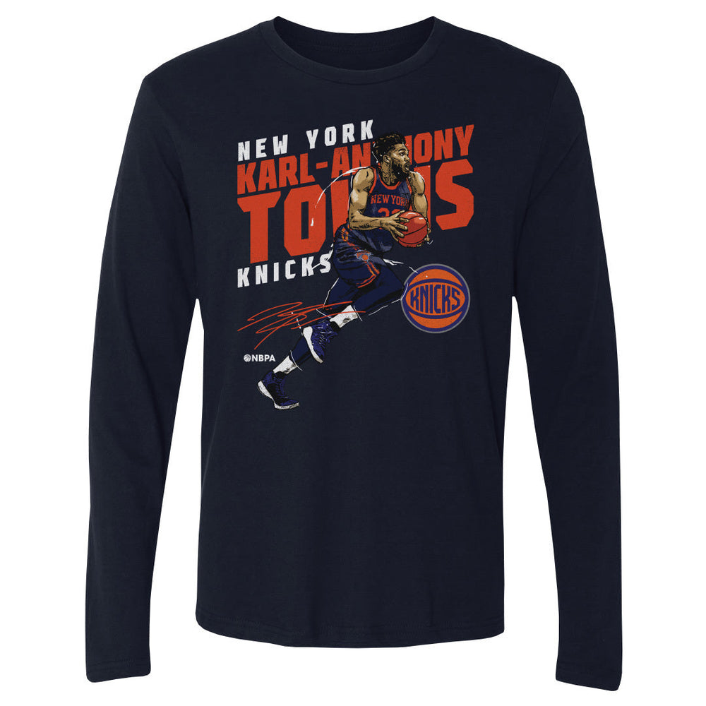 Karl-Anthony Towns New York Knicks Slant WHT (ONLINE ORDER ONLY)