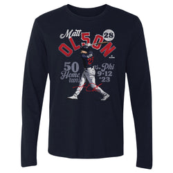 Matt Olson Atlanta 50 Homers WHT