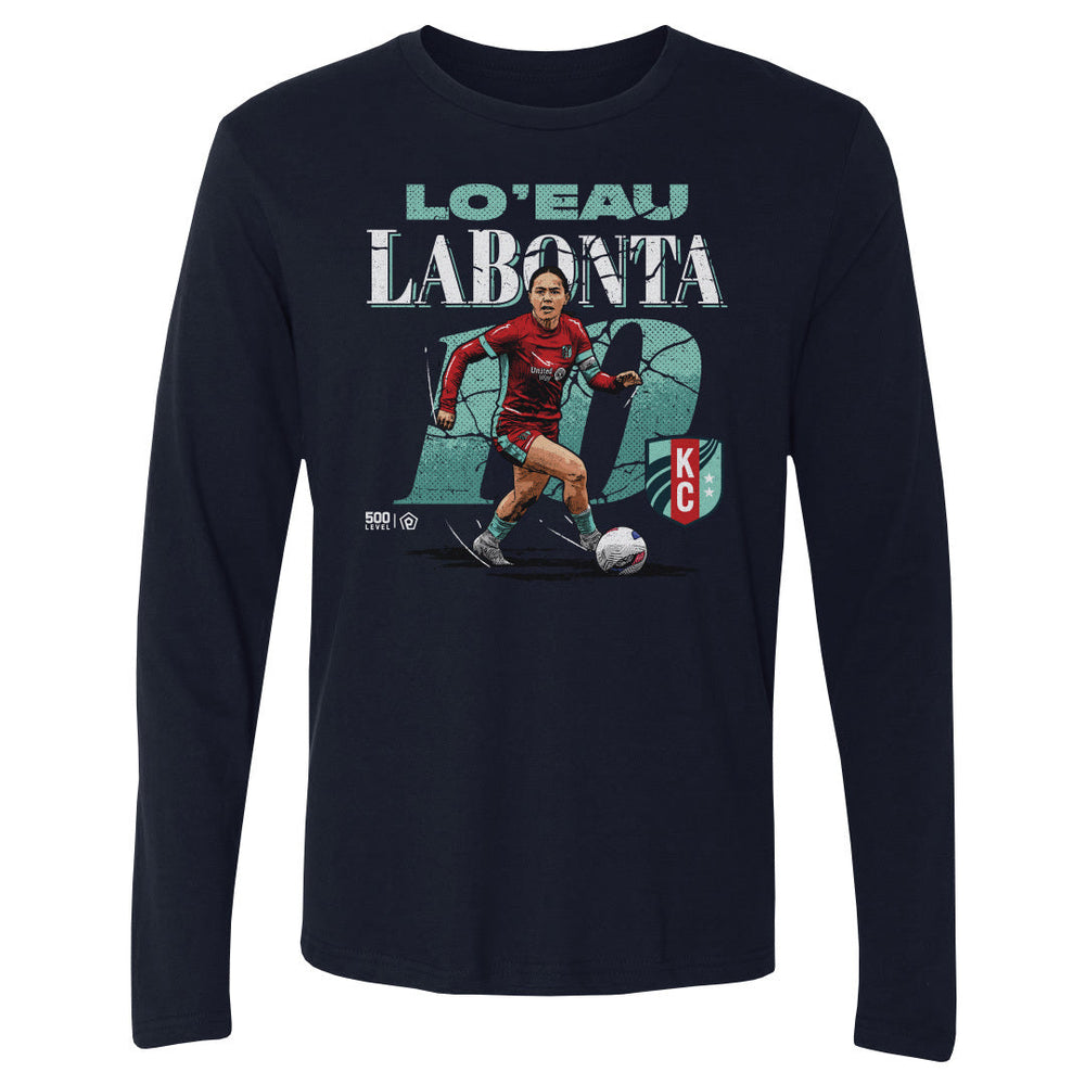 Lo'eau LaBonta Kansas City Current Cracked Number WHT (ONLINE ORDER ONLY)