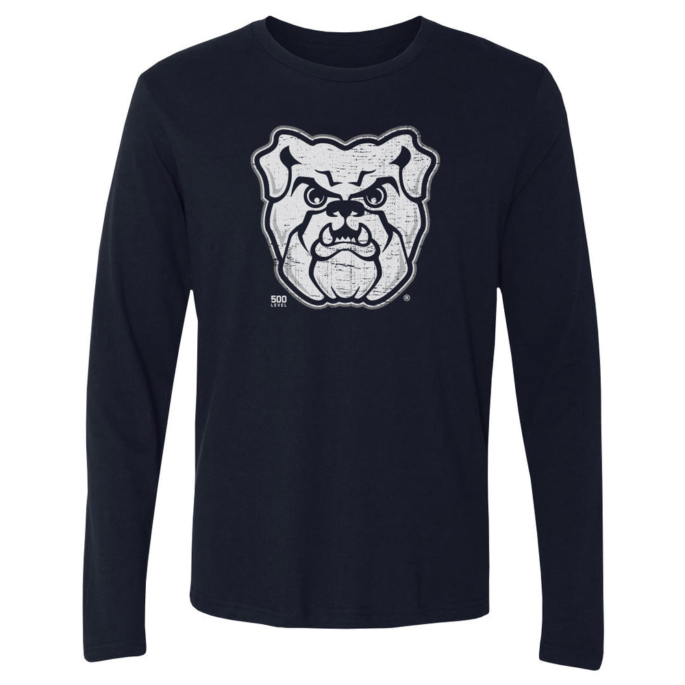 Butler Bulldogs Bulldog Vintage Logo WHT (ONLINE ORDER ONLY)