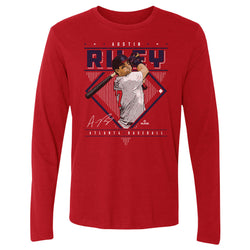 Austin Riley Atlanta Diamond Name WHT