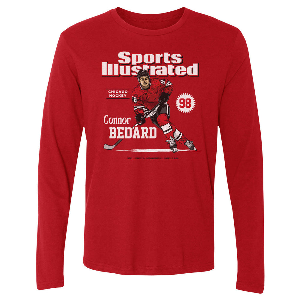 Connor Bedard Sports Illustrated & Chicago Card WHT (ONLINE ORDER ONLY)