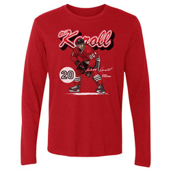 Cliff Koroll Chicago Retro Script WHT (ONLINE ORDER ONLY)