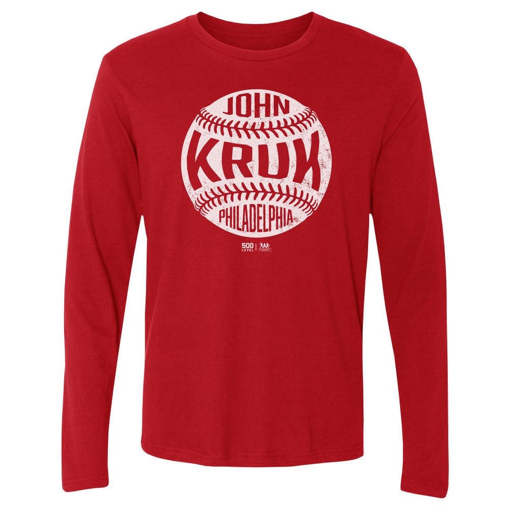 John Kruk Philadelphia Vintage Baseball WHT (ONLINE ORDER ONLY)