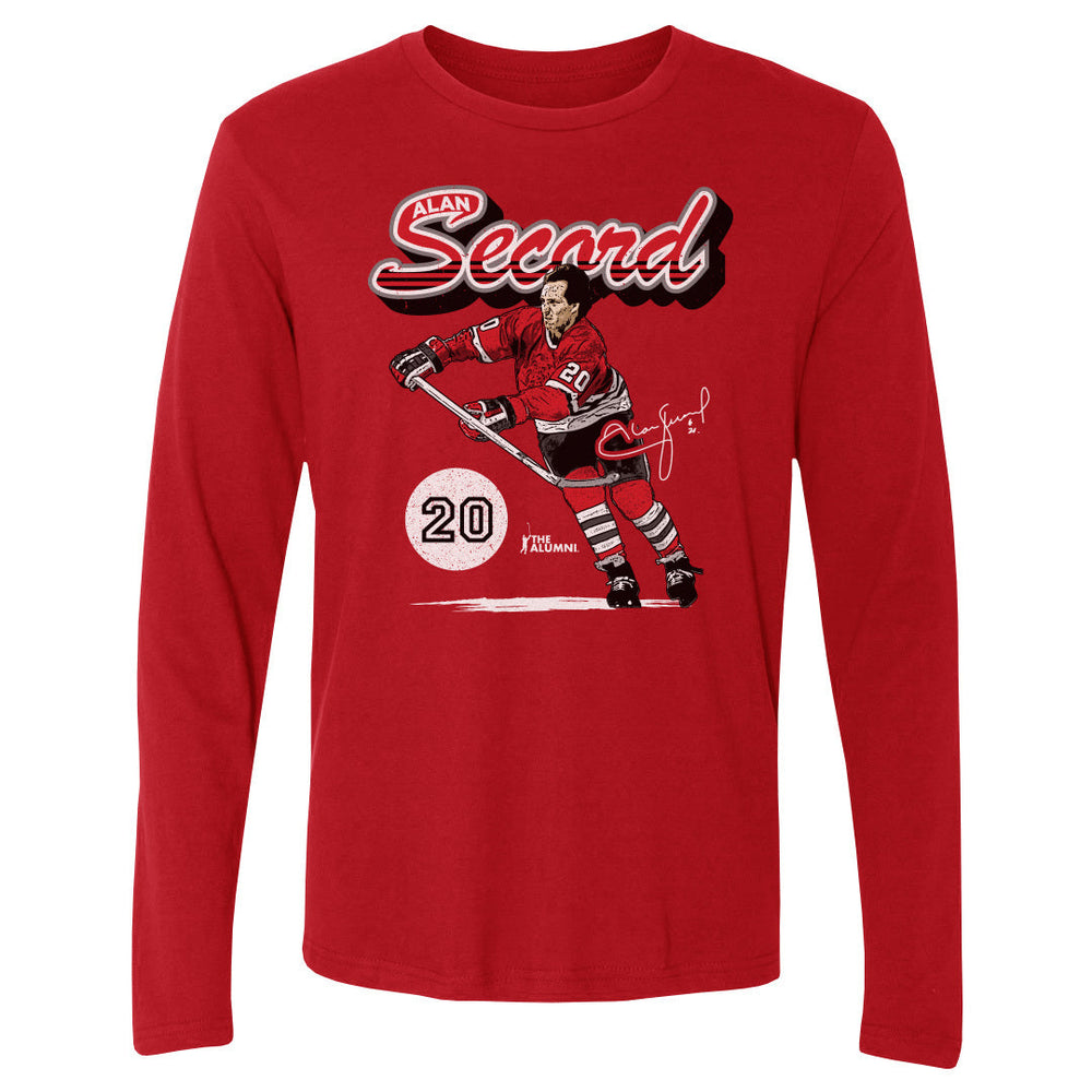 Alan Secord Chicago Retro Script WHT (ONLINE ORDER ONLY)