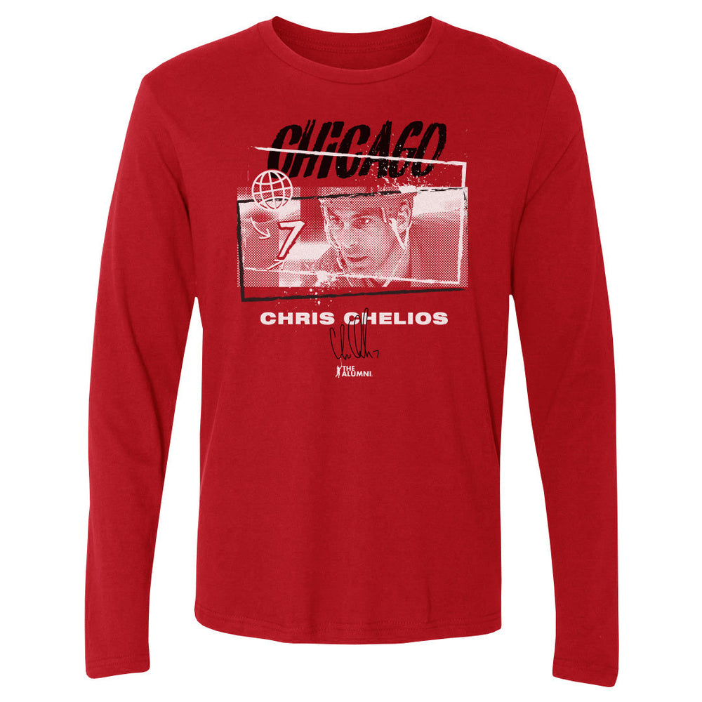 Chris Chelios Chicago Tones WHT (ONLINE ORDER ONLY)