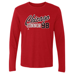 Connor Bedard Chicago Script 98 WHT (ONLINE ORDER ONLY)