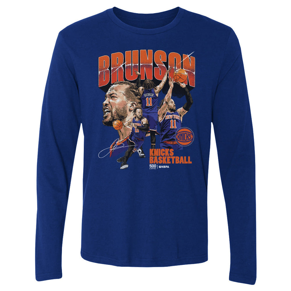 Jalen Brunson New York Knicks Collage WHT (ONLINE ORDER ONLY)