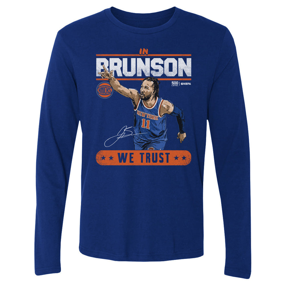 Jalen Brunson New York Knicks Trust WHT (ONLINE ORDER ONLY)
