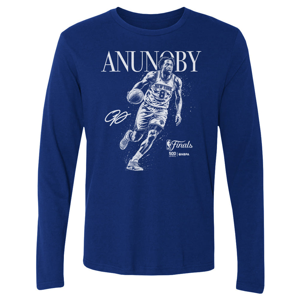OG Anunoby New York Knicks NBA Finals 2026 Mono WHT (ONLINE ORDER ONLY)