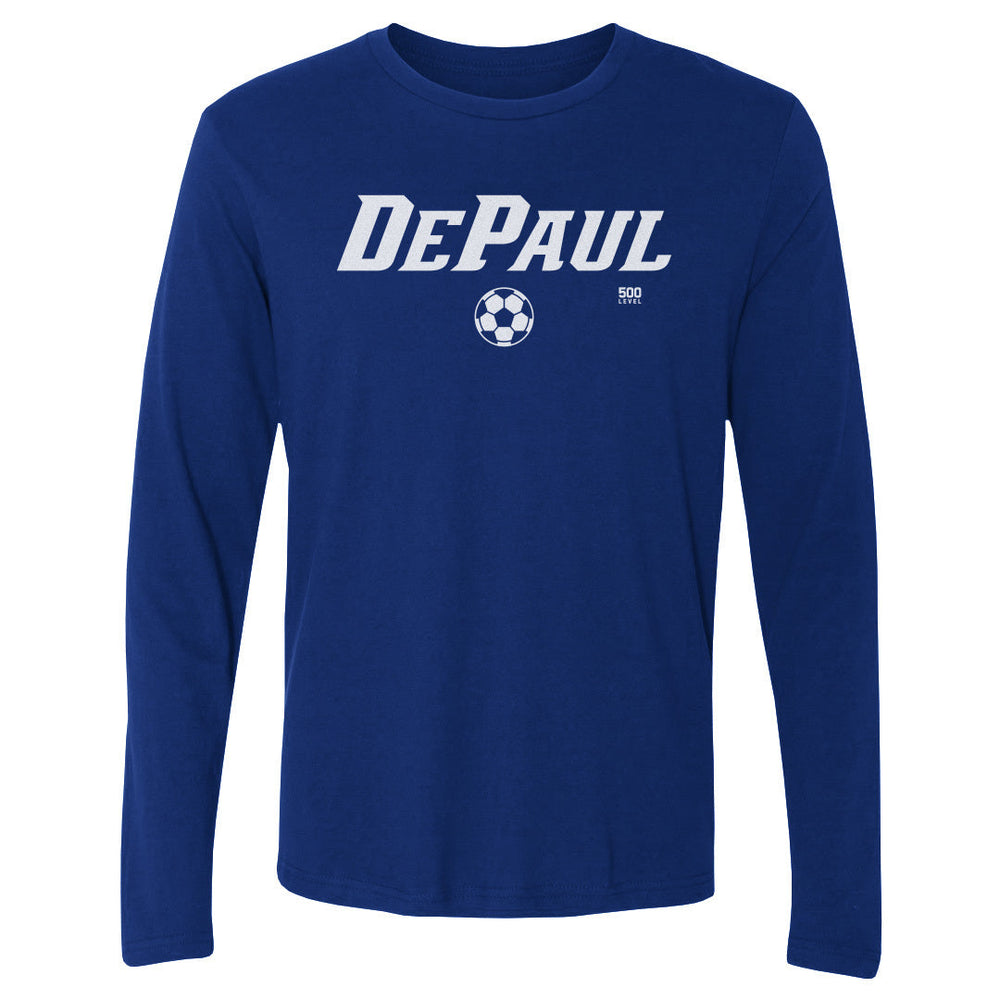 DePaul Blue Demons Soccer Minimalist WHT (ONLINE ORDER ONLY)