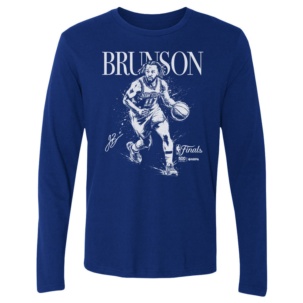 Jalen Brunson New York Knicks NBA Finals 2026 Mono WHT (ONLINE ORDER ONLY)