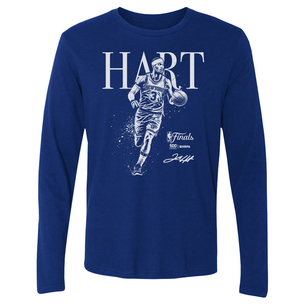 Josh Hart New York Knicks NBA Finals 2026 Mono WHT (ONLINE ORDER ONLY)