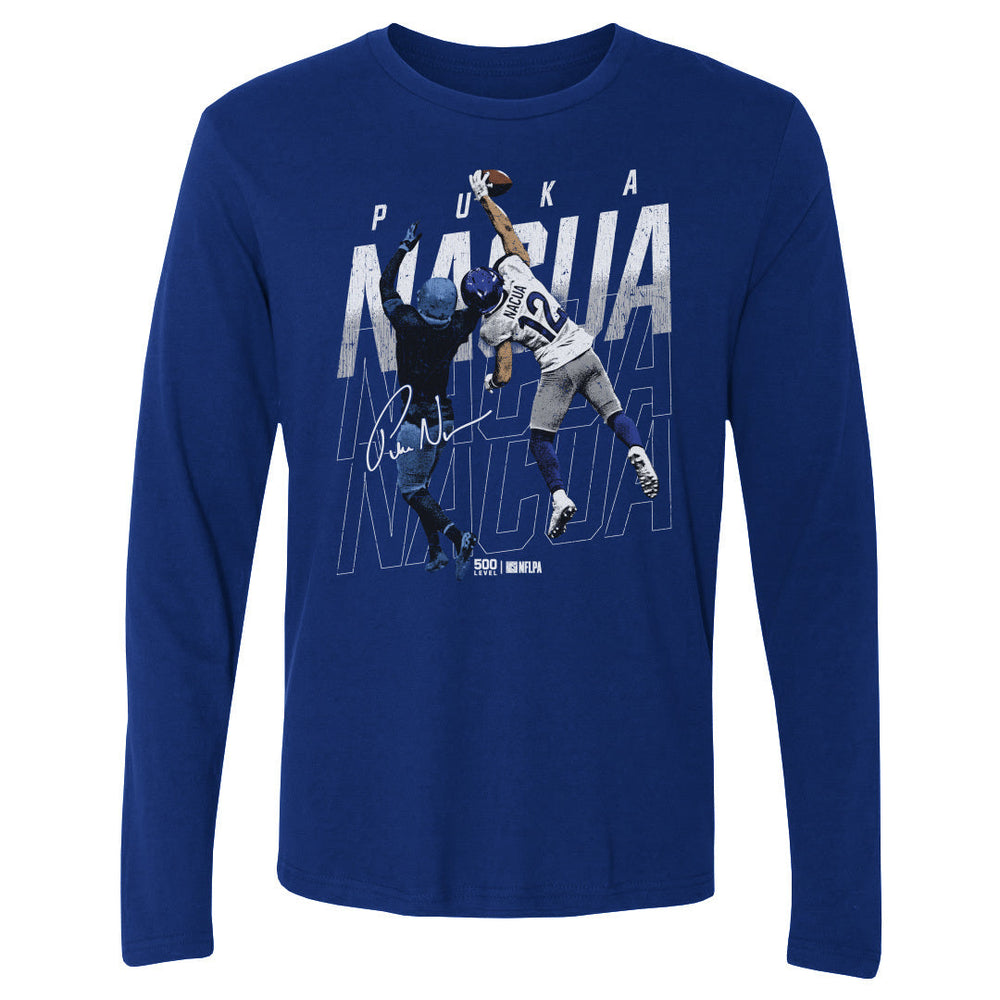 Puka Nacua Los Angeles R One-Handed Catch WHT (ONLINE ORDER ONLY)