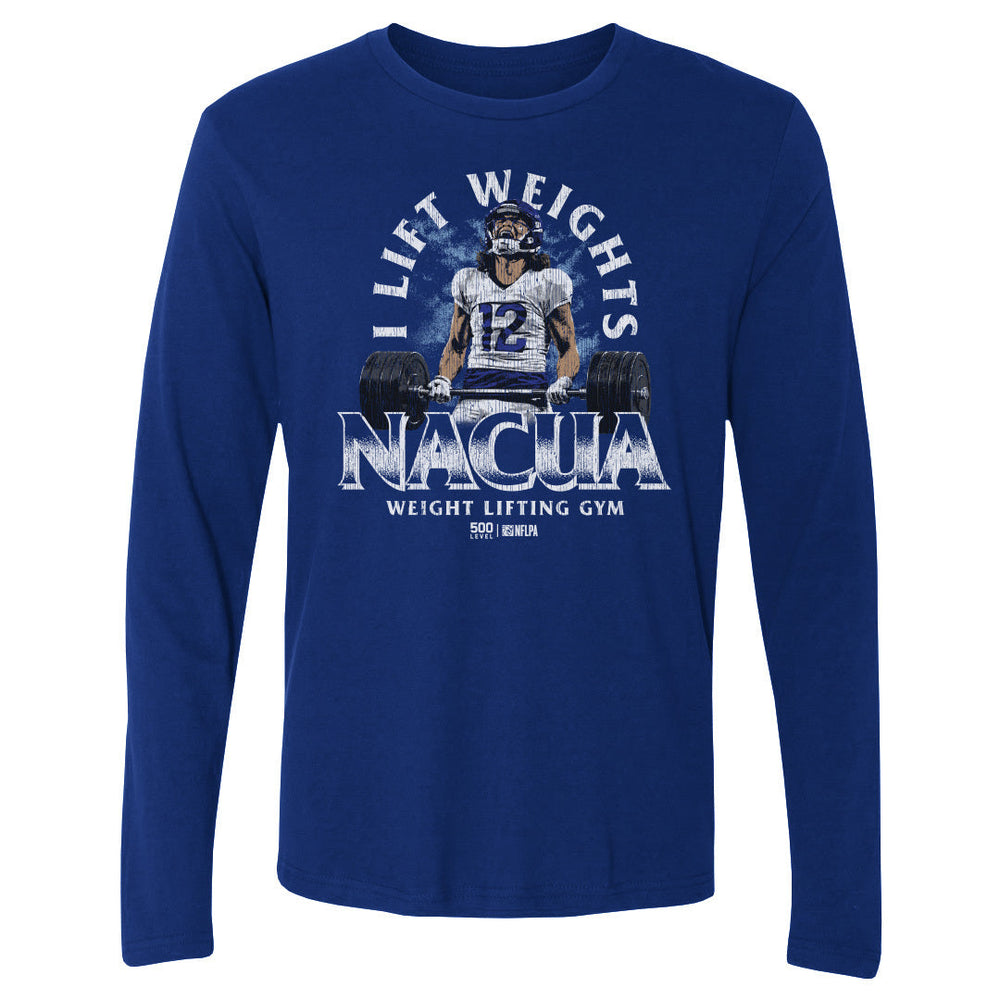 Puka Nacua Los Angeles R I Lift Weights WHT (ONLINE ORDER ONLY)