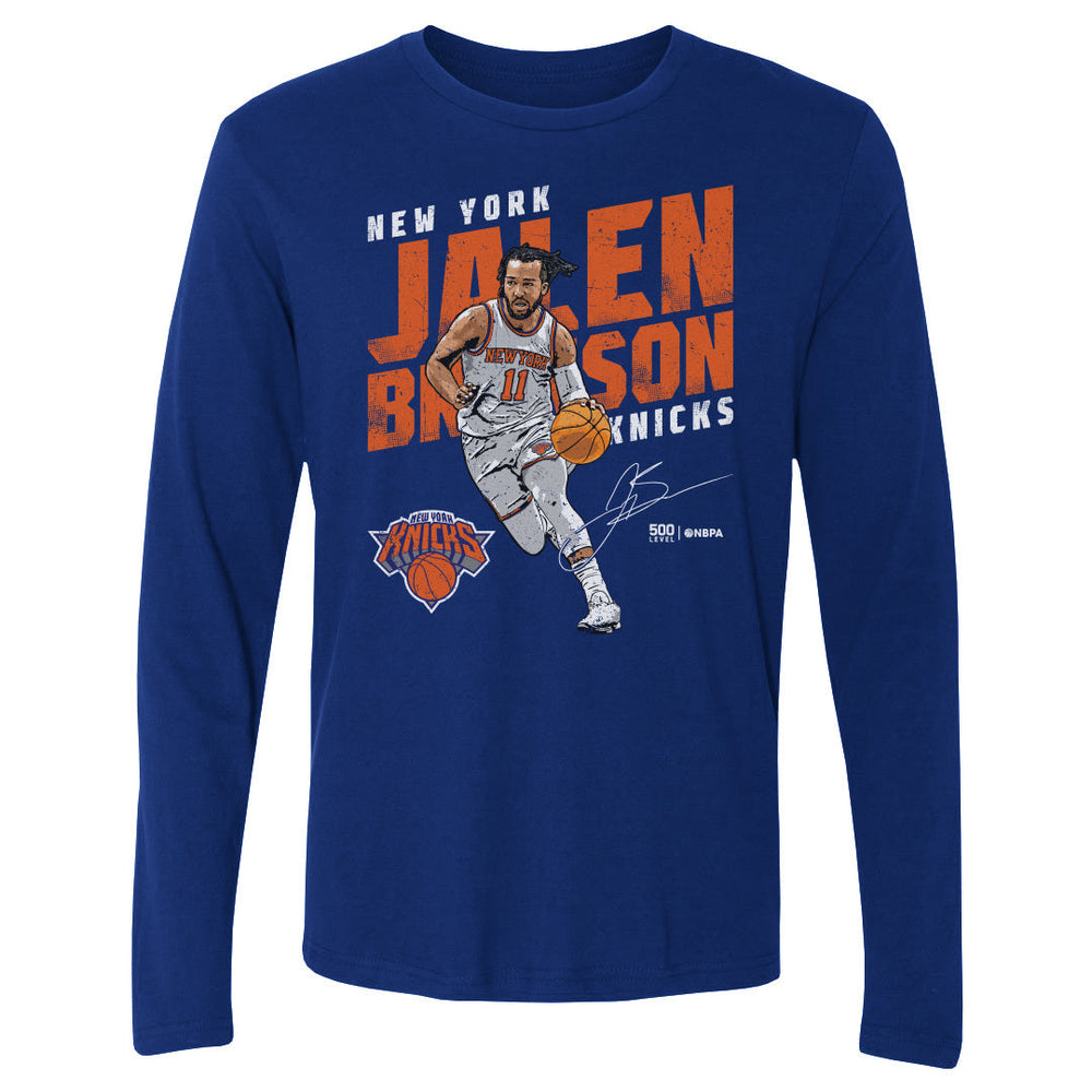 Jalen Brunson New York Knicks Slant WHT (ONLINE ORDER ONLY)