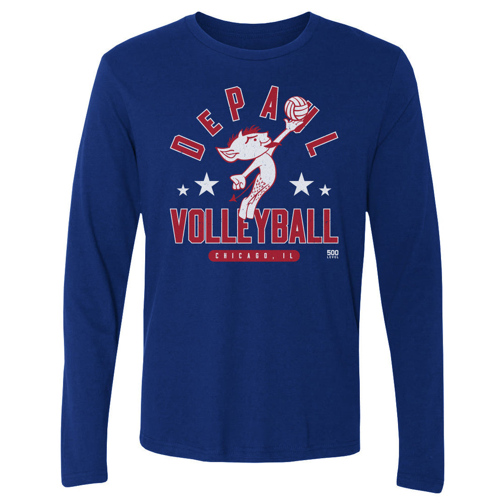 DePaul Blue Demons Vintage Volleyball WHT (ONLINE ORDER ONLY)