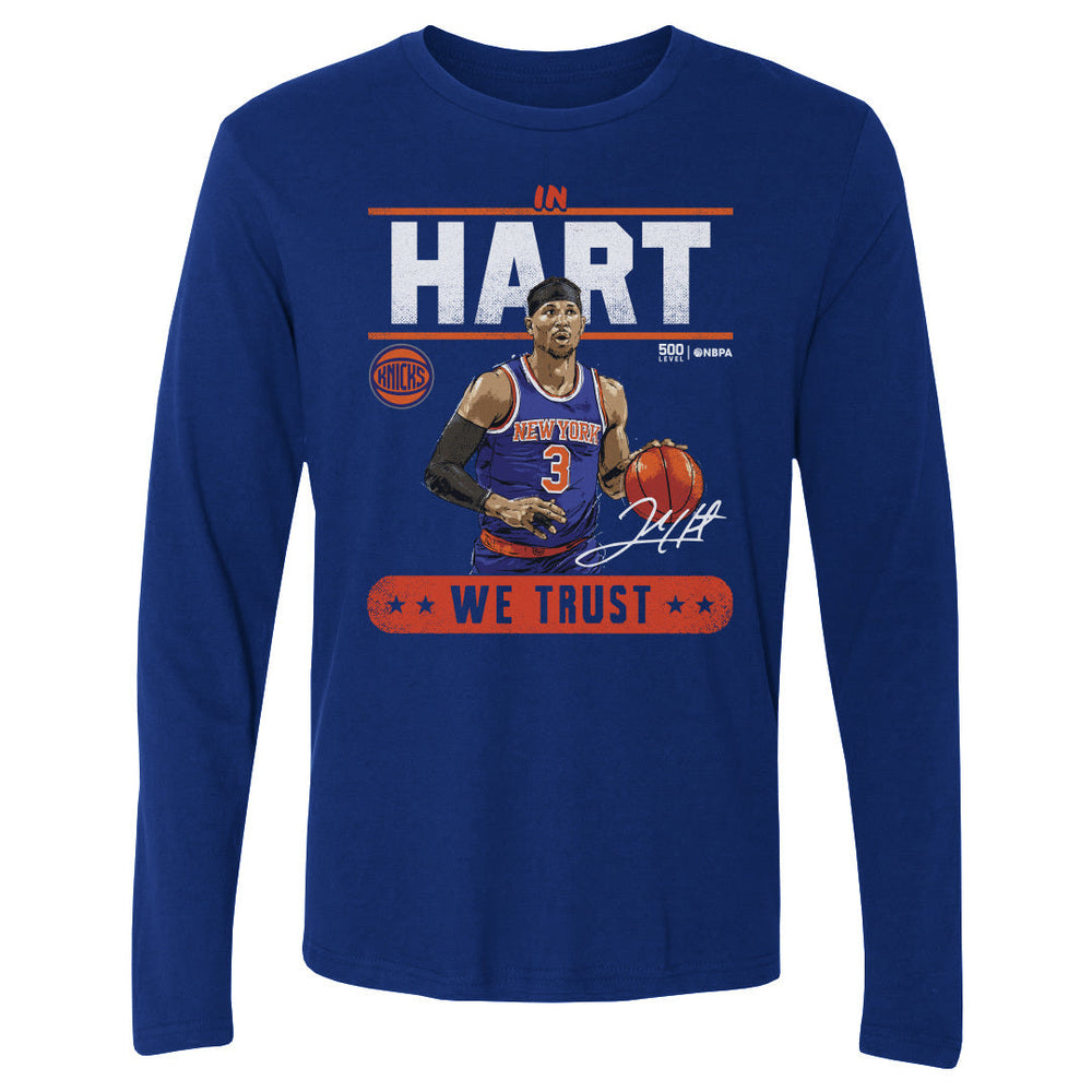 Josh Hart New York Knicks Trust WHT (ONLINE ORDER ONLY)