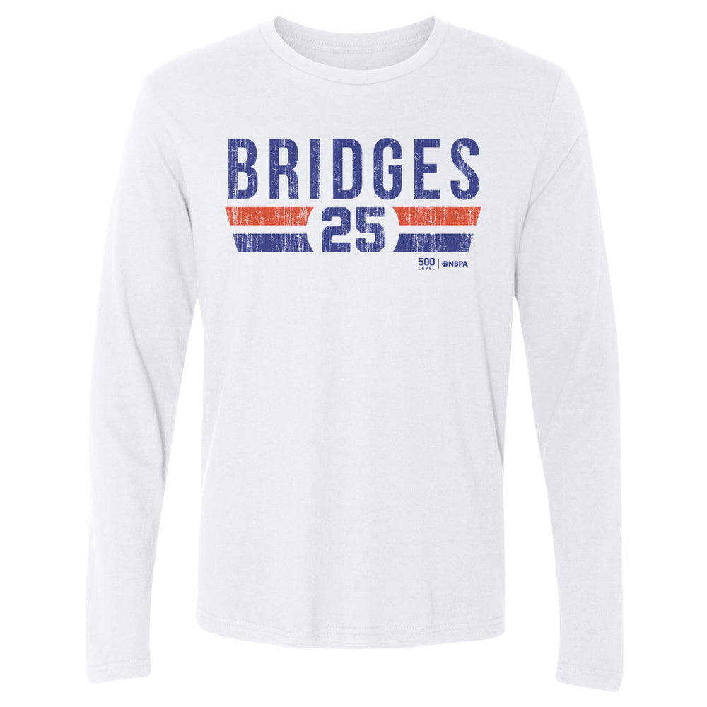 Mikal Bridges New York Knicks Font (ONLINE ORDER ONLY)