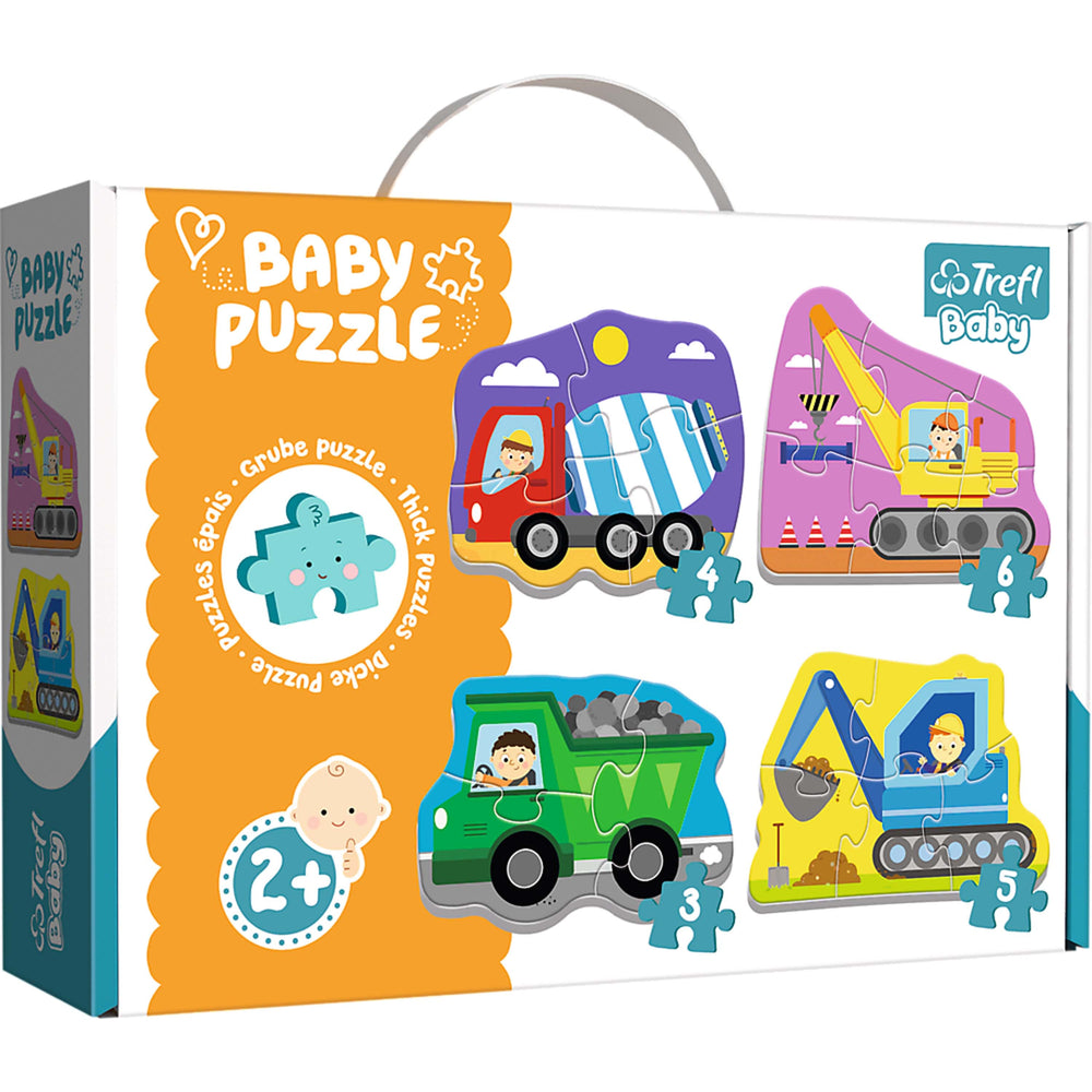 Trefl Baby Classic Puzzle - Vehicles on the Construction Site (ONLINE ORDER ONLY)