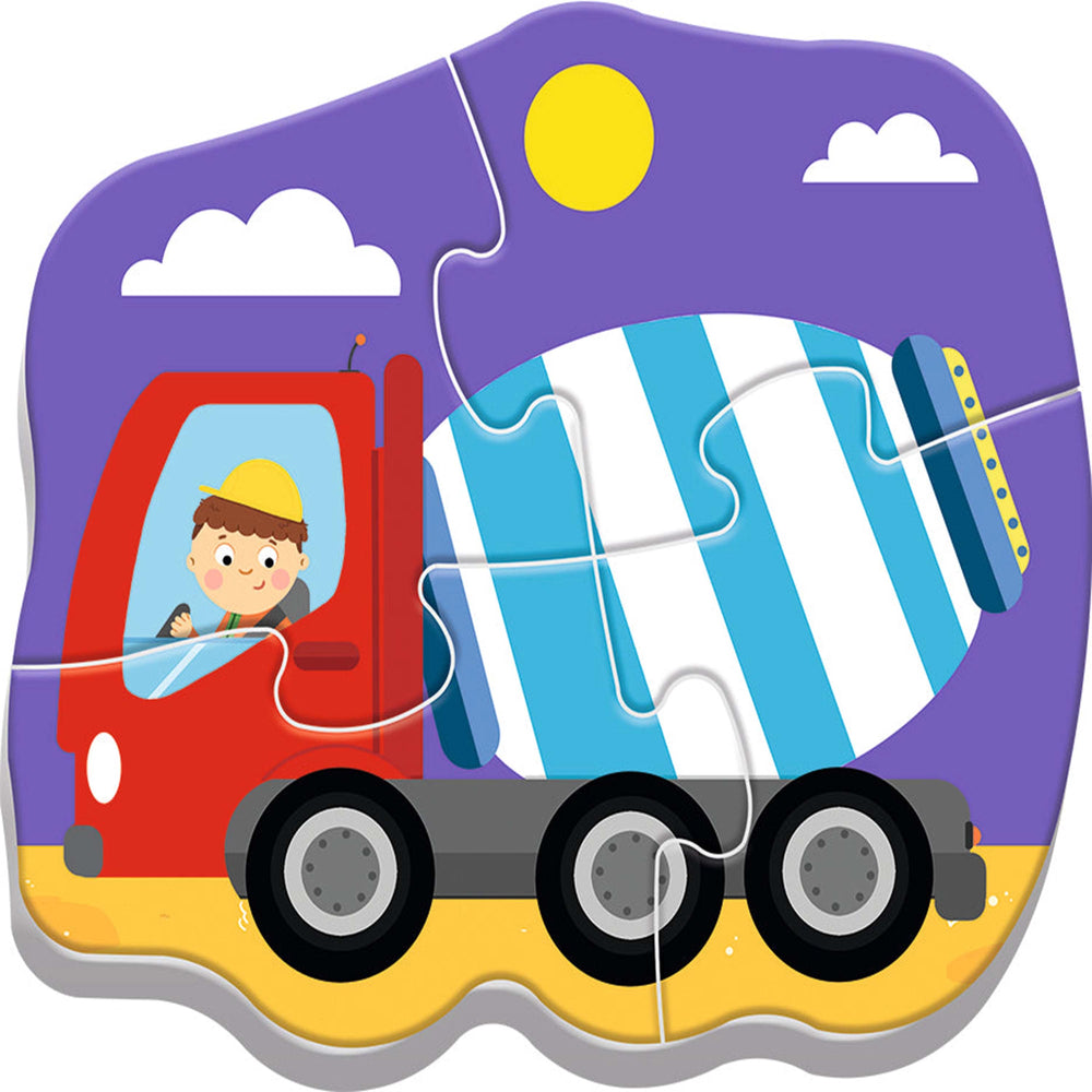Trefl Baby Classic Puzzle - Vehicles on the Construction Site (ONLINE ORDER ONLY)