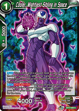 Cooler, Mightiest Sibling in Space (BT17-069) [Ultimate Squad] (ONLINE ORDER ONLY)