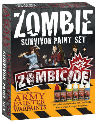 Army Painter Warpaints: Zombicide Survivor Paint Set (ONLINE ORDER ONLY)