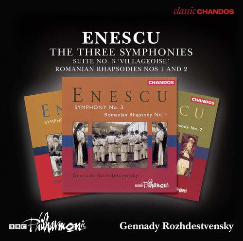 Enescu: The Three Symphonies [3 CD]