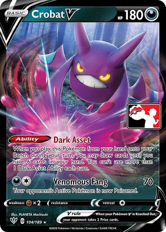 Crobat V (104/189) [Prize Pack Series One] (Online Only)