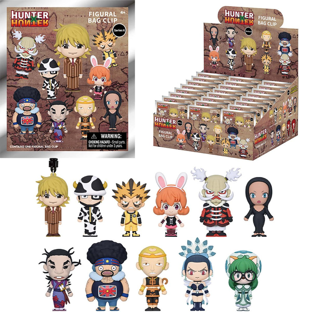 Hunter x Hunter Series 6 3D Foam Blind Bag Clip (ONLINE ORDER ONLY)