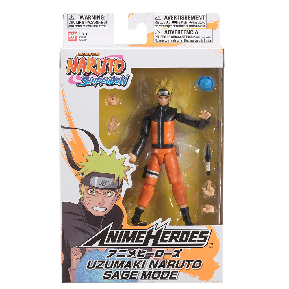 Naruto Uzumaki Sage Mode (Naruto Shippuden) Anime Heroes Action Figure (Online Order Only)
