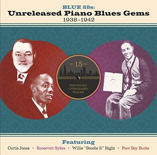 Blue 88s: Unreleased Piano Blues Gems / Various [LP]