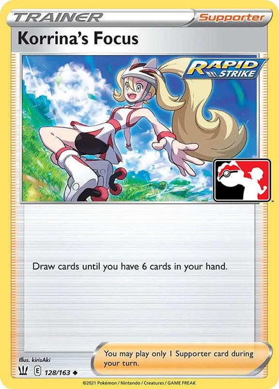 Korrina's Focus (128/163) [Prize Pack Series One] (Online Only)