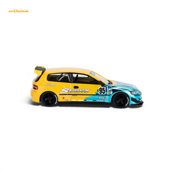 (Pre-Order) ET Model Pandem Civic EG6 Mk5 Rocket Bunny - Spoon Blue 1:64 (ONLINE ORDER ONLY)