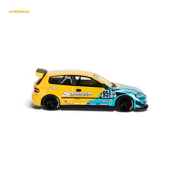 (Pre-Order) ET Model Pandem Civic EG6 Mk5 Rocket Bunny - Spoon Blue 1:64 (ONLINE ORDER ONLY)