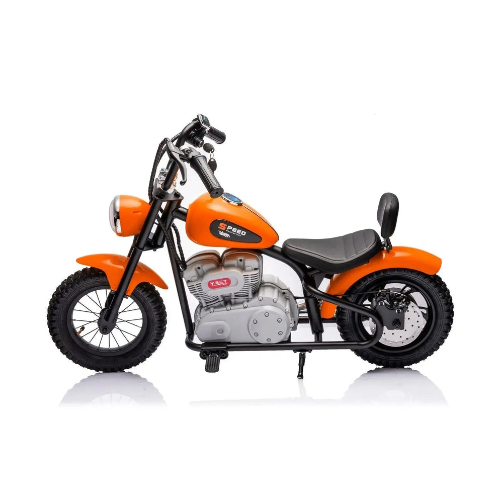 36V Freddo E-Chopper, Leather Seat, Rubber Air Wheels, Brushless Motor (ONLINE ORDER ONLY)