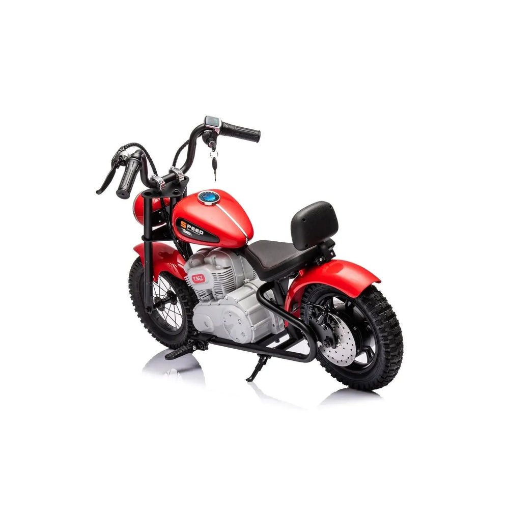 36V Freddo E-Chopper, Leather Seat, Rubber Air Wheels, Brushless Motor (ONLINE ORDER ONLY)