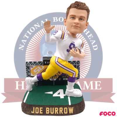 Joe Burrow LSU Tigers Heisman Pose Scoreboard Bobblehead (ONLINE ORDER ONLY)