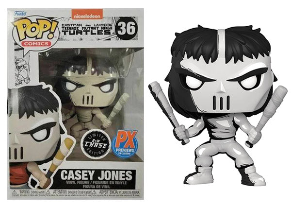 Casey Jones (Black & White, Comics, Teenage Mutant Ninja Turtles) 36 - Previews Exclusive **Chase** (Online Order Only)