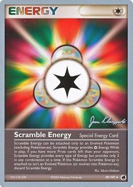 Scramble Energy (89/101) (Psychic Lock - Jason Klaczynski) [World Championships 2008] (Online Only)