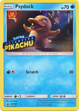 Psyduck Detective (SM199) (Pikachu Stamped) [Sun & Moon: Black Star Promos] (Online Only)