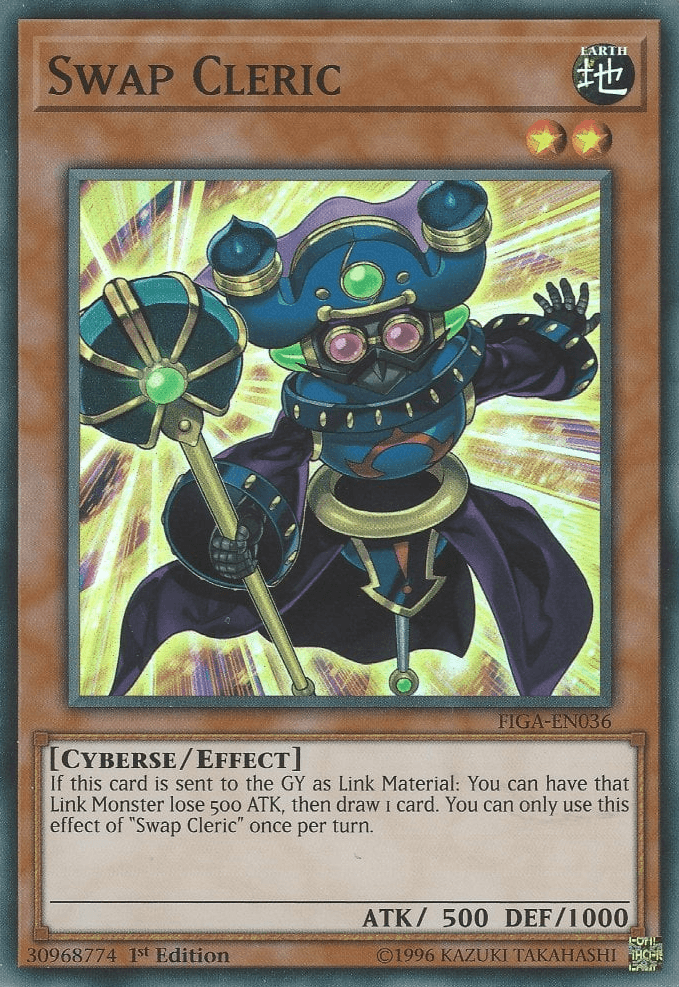 Swap Cleric [FIGA-EN036] Super Rare (ONLINE ORDER ONLY)