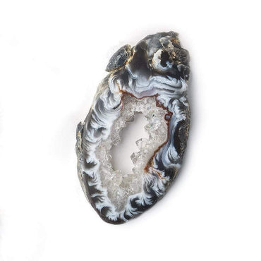 36x23mm Tri Color Occo Agate Slice Bead 1 piece (ONLINE ORDER ONLY)