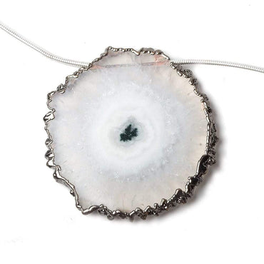 36x36-40x40mm Black Gold Leafed Solar Quartz Slices AAA Grade 4 pieces (ONLINE ORDER ONLY)