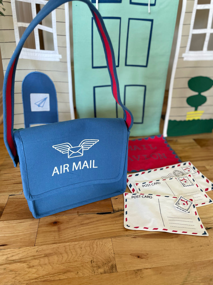 Post Office Doorway Storefront with Mailman's satchel (ONLINE ORDER ONLY)