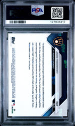 Graded 2025 Topps Now Jacob Misiorowski #402 Rookie RC Baseball Card PSA 9 Mint (ONLINE ORDER ONLY)