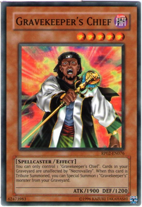 Gravekeeper's Chief [RP02-EN076] Common (ONLINE ORDER ONLY)