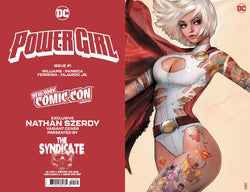 [Signed by Nathan Szerdy] POWER GIRL #1 NATHAN SZERDY (616) EXCLUSIVE FOIL NYCC VIRGIN VAR [IN STOCK] (ONLINE ORDER ONLY)